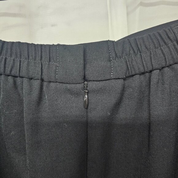 Vintage JH Collectibles Skirt Black Midi Wool Classic Office 18W - Picture 5 of 9